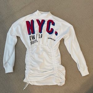 Missguided nyc sweater dress nwot